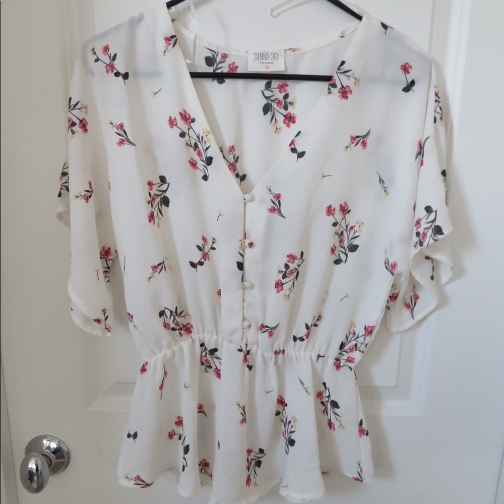 Flowy Flower Top